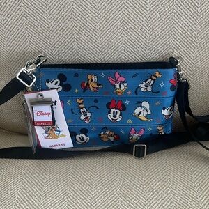 New with tags Mickey and friend Harvey’s seatbelt bags hippack